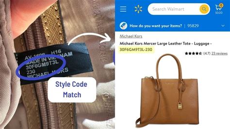 michael kors tas nummer controle|Michael Kors bag authenticity code.